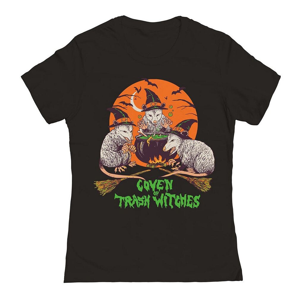 Футболка Junior's Coven Of Trash Witches с рисунком Хэллоуина, черный
Футболка Junior's Coven Of Trash Witches с рисунком Хэллоуина, черный
