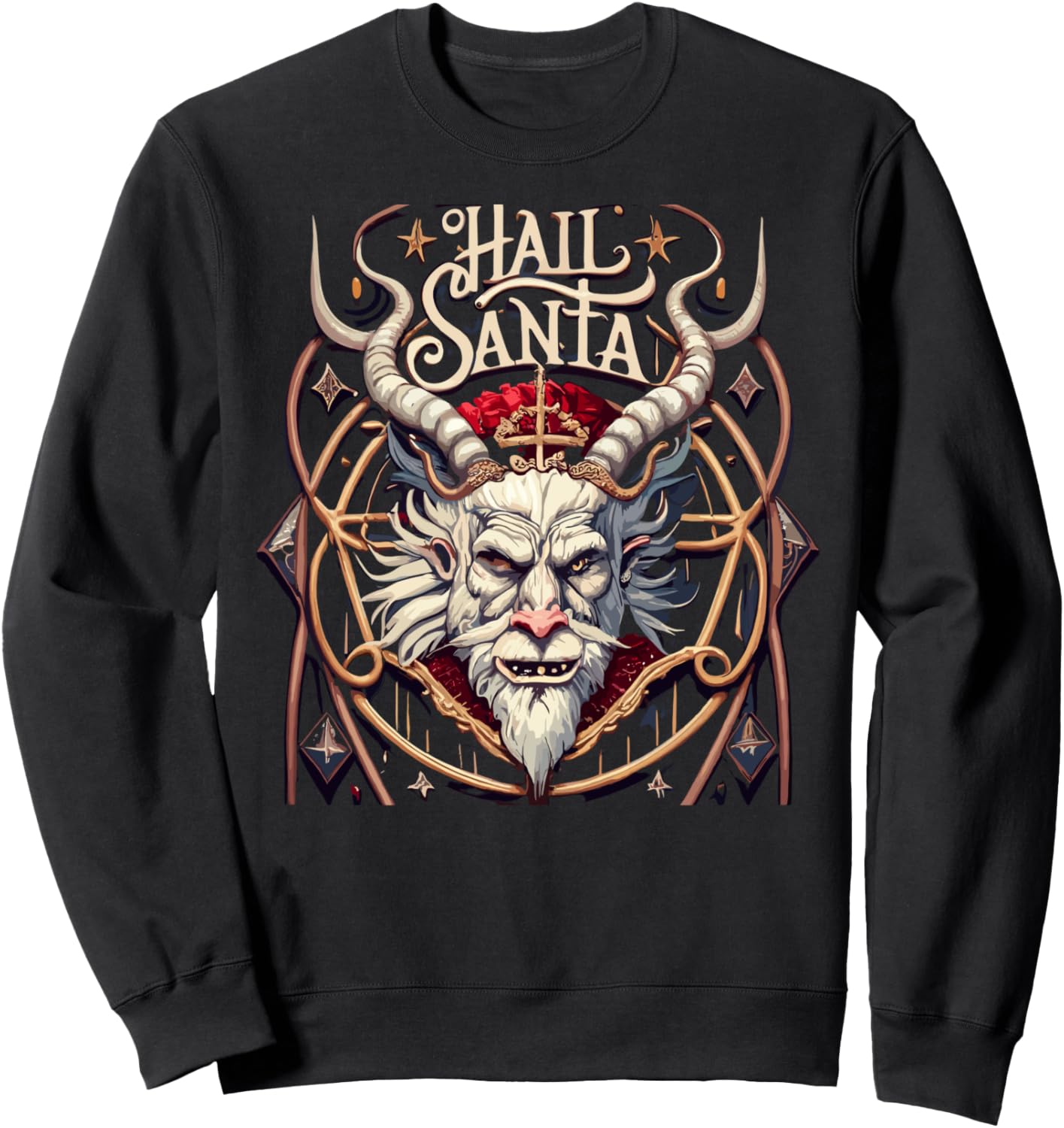 Готическая рождественская толстовка Hail Santa, черный
Готическая рождественская толстовка Hail Santa, черный
