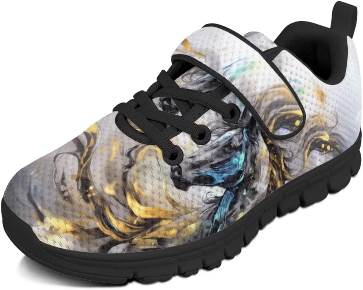 Детские кроссовки Skull Books на Хэллоуин, пробные беговые кроссовки для мальчиков и девочек, школьные кроссовки, противоскользящие, легкие, спортивные, для тенниса и ходьбы Pointodoor, Art Horse
Детские кроссовки Skull Books на Хэллоуин, пробные беговые кроссовки для мальчиков и девочек, школьные кроссовки, противоскользящие, легкие, спортивные, для тенниса и ходьбы Pointodoor, Art Horse