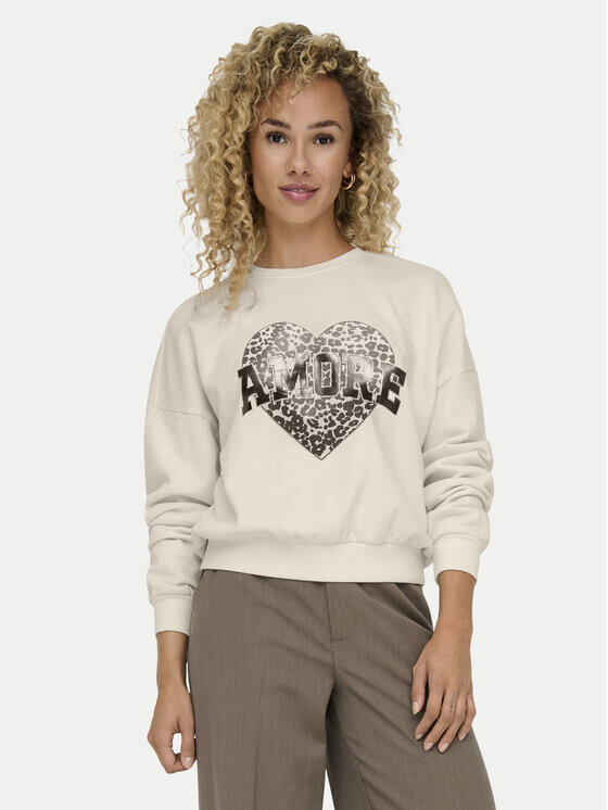 Толстовка обычного кроя Only, бежевый
Толстовка обычного кроя Only, бежевый