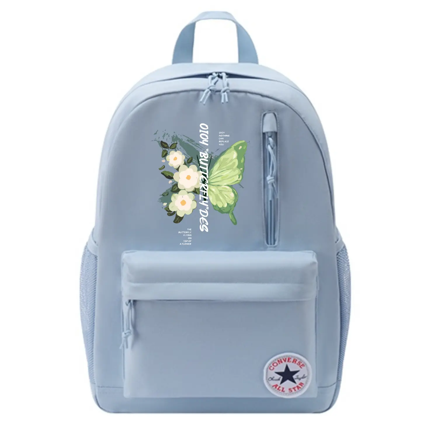 Converse Полиэстеровый рюкзак унисекс светло-дымчато-голубой, Butterfly
Converse Полиэстеровый рюкзак унисекс светло-дымчато-голубой, Butterfly