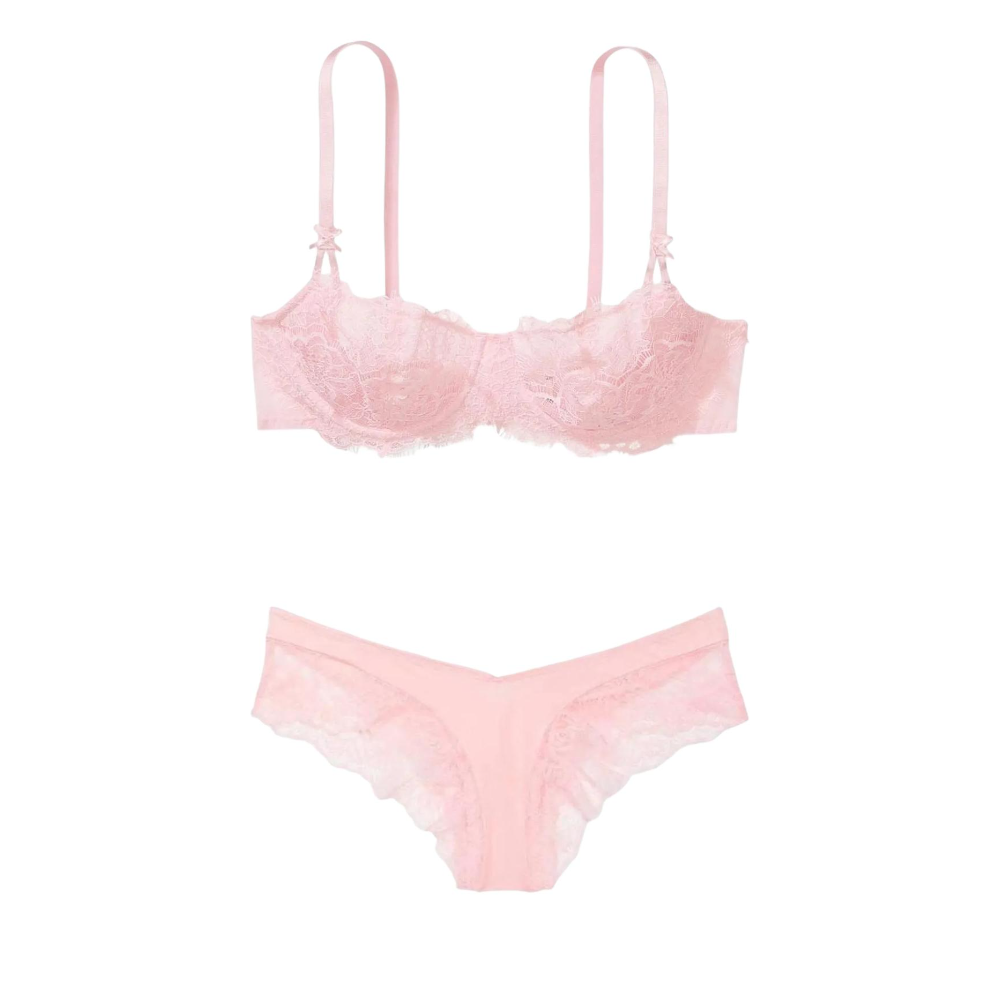 Victoria's Secret Женский комплект нижнего белья розовый
Victoria's Secret Женский комплект нижнего белья розовый