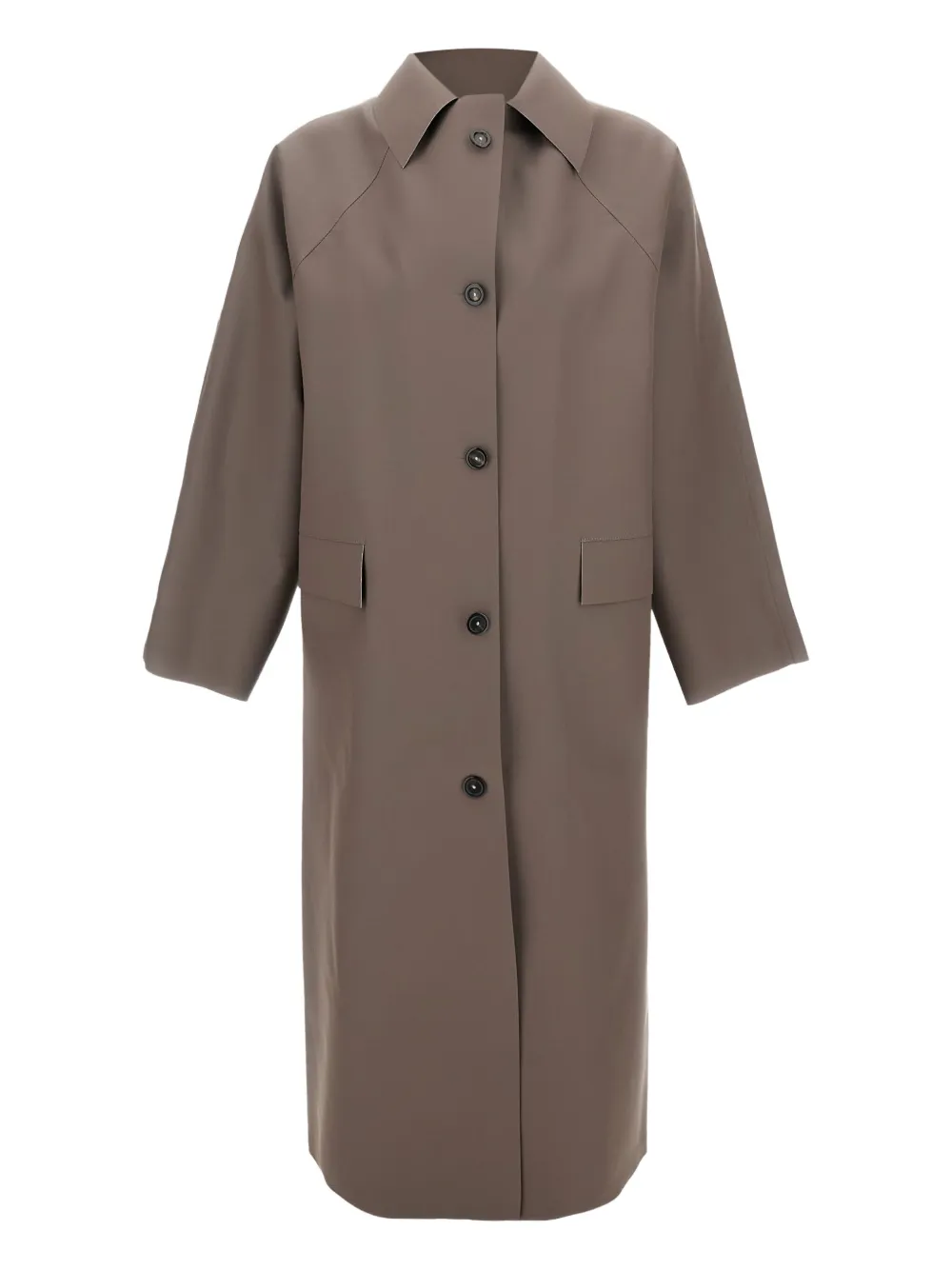 Тренч с клапанами на карманах Kassl Editions, серый
Тренч с клапанами на карманах Kassl Editions, серый