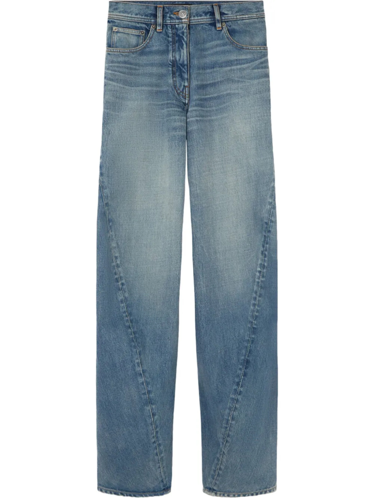 Прямые джинсы Versace, синий 
Прямые джинсы Versace, синий