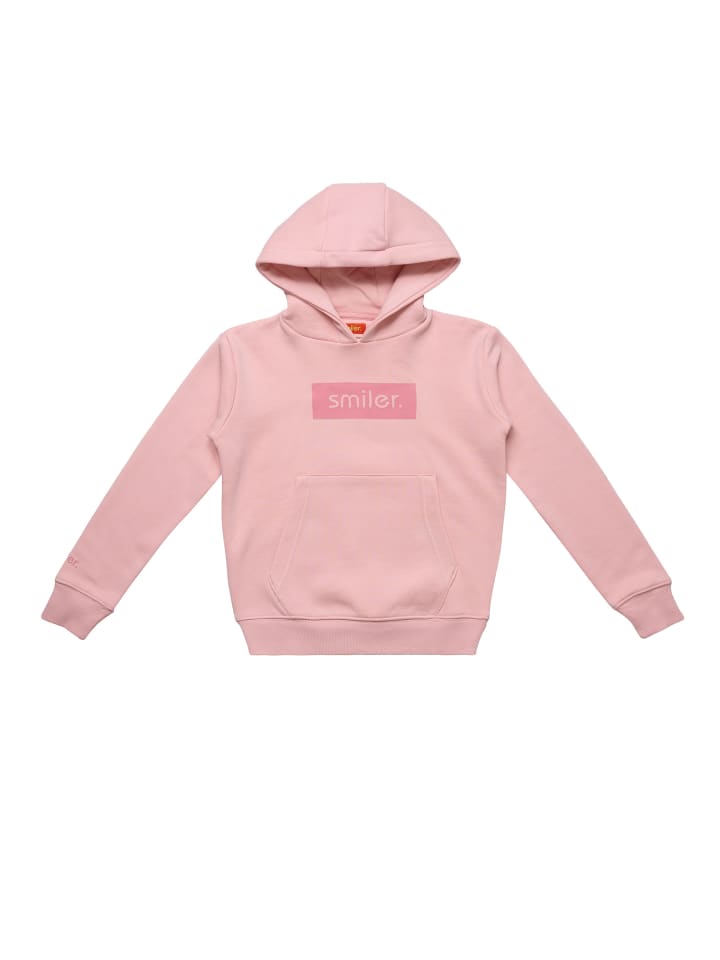 Пуловер с капюшоном smiler., старый розовый 
Пуловер с капюшоном smiler., старый розовый