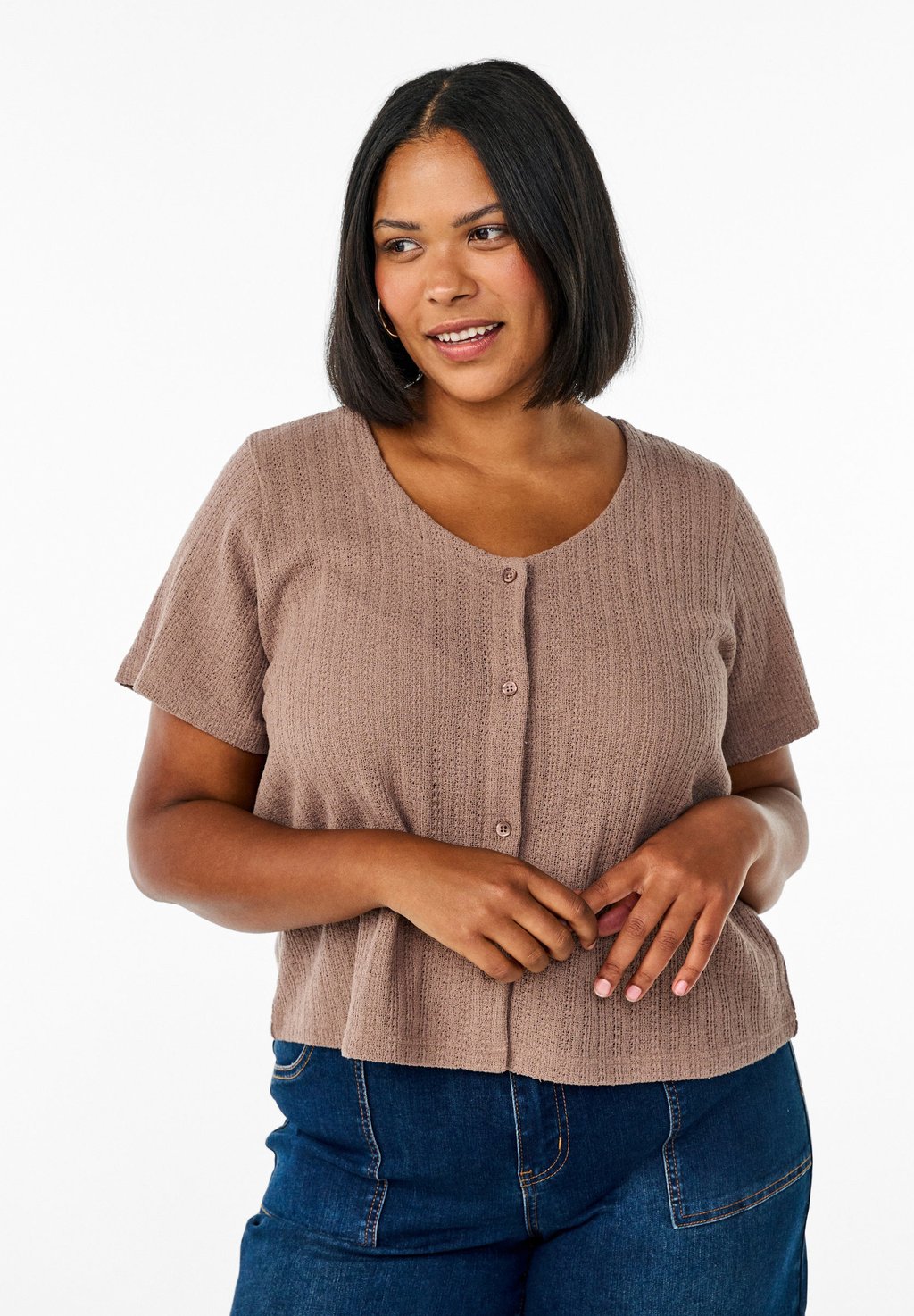 Кардиган Zizzi, коричневый
Кардиган Zizzi, коричневый