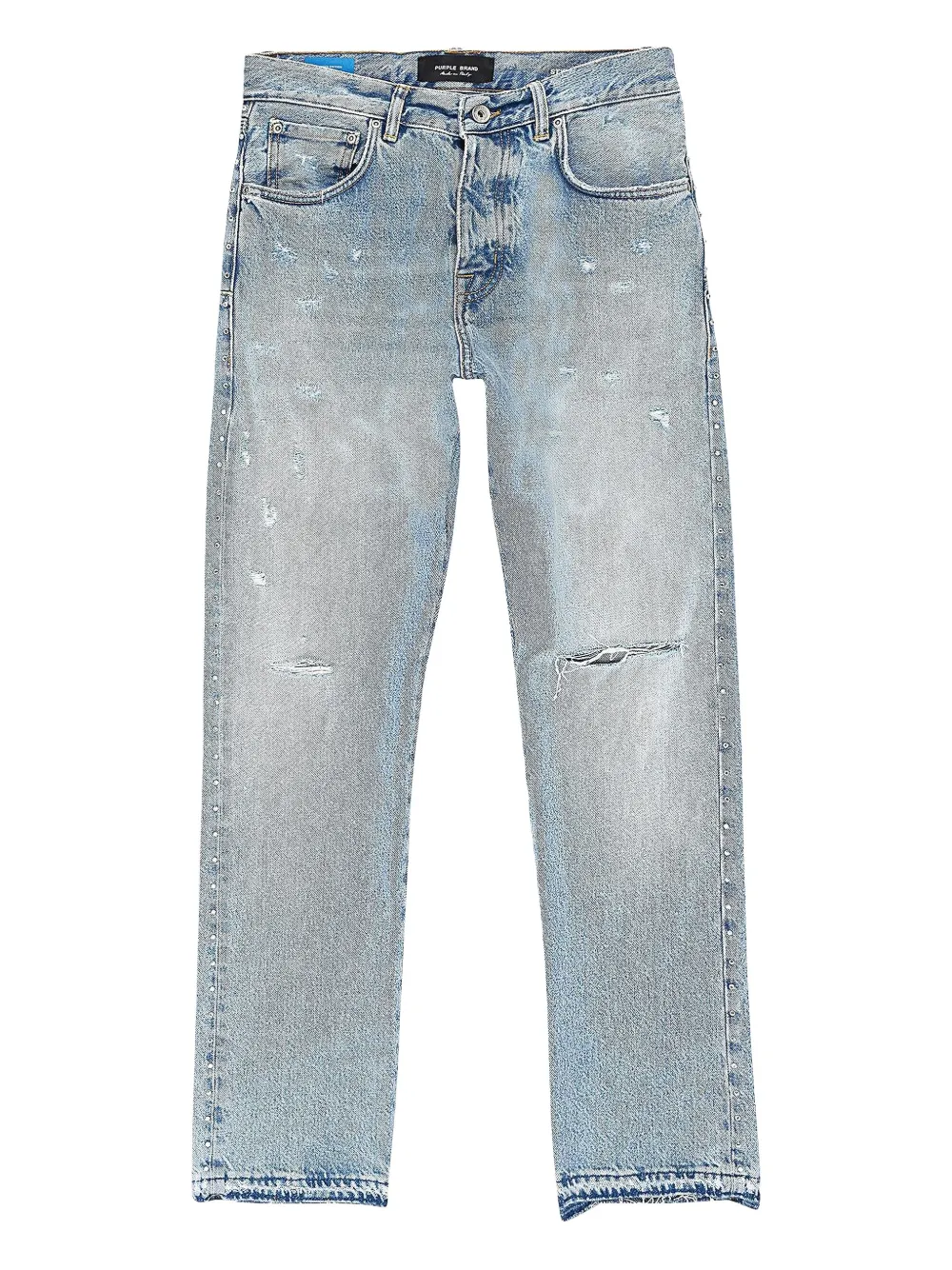 Джинсы с кристаллами Purple Brand, синий
Джинсы с кристаллами Purple Brand, синий