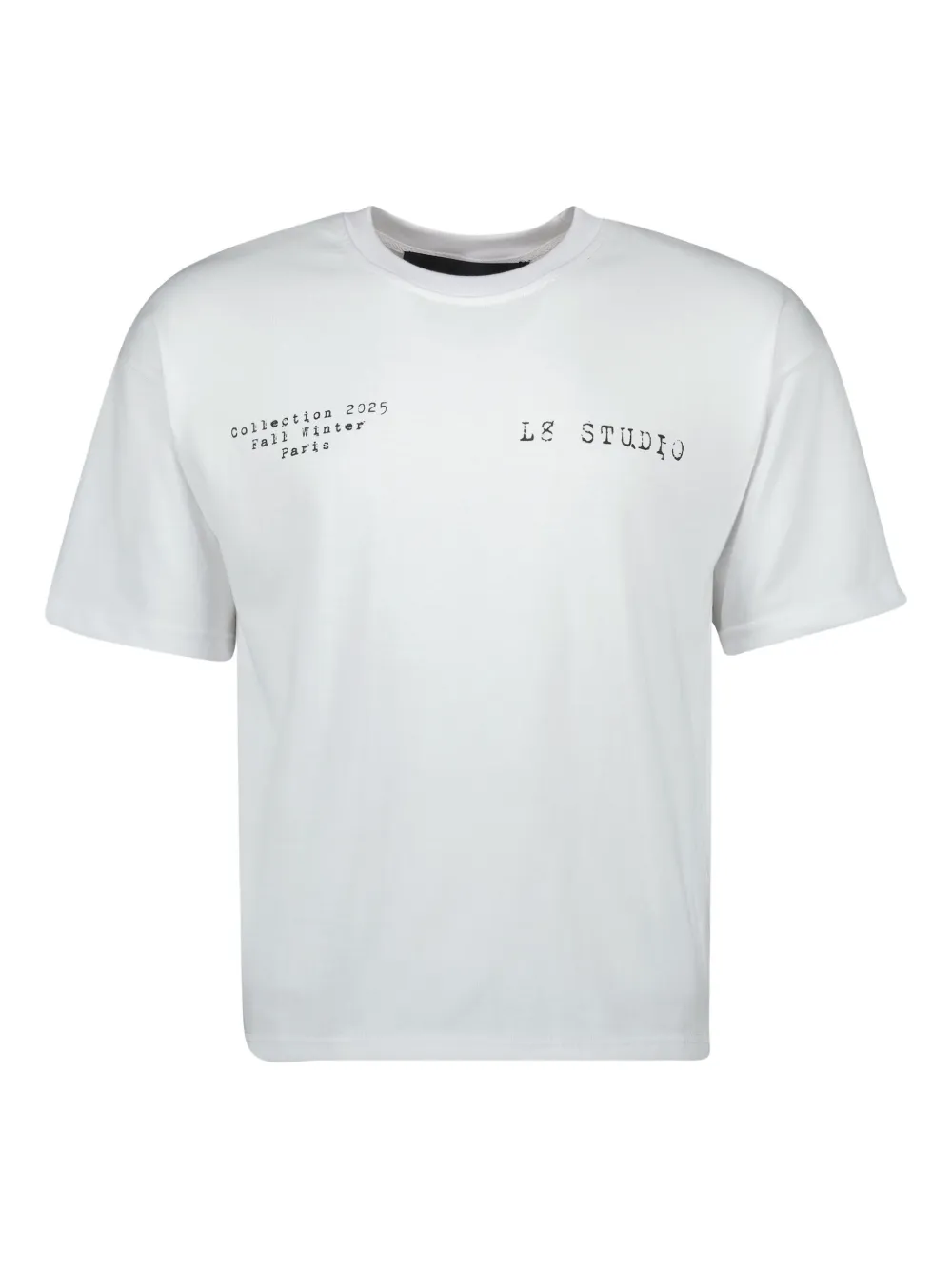 Футболка из хлопка с принтом Vierge L8 Studio, белый
Футболка из хлопка с принтом Vierge L8 Studio, белый