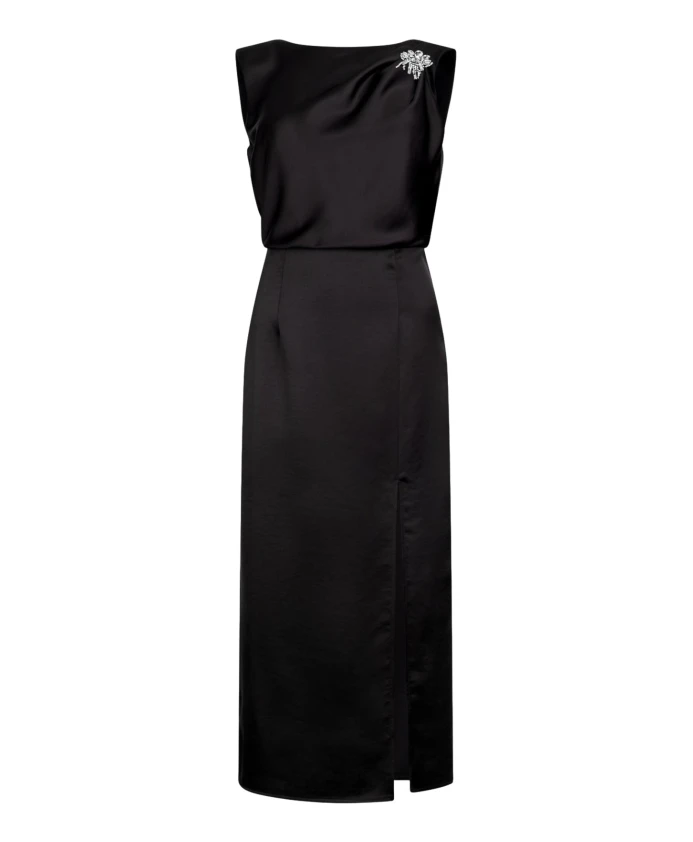 Элегантное атласное платье Liu Jo, черный
Элегантное атласное платье Liu Jo, черный