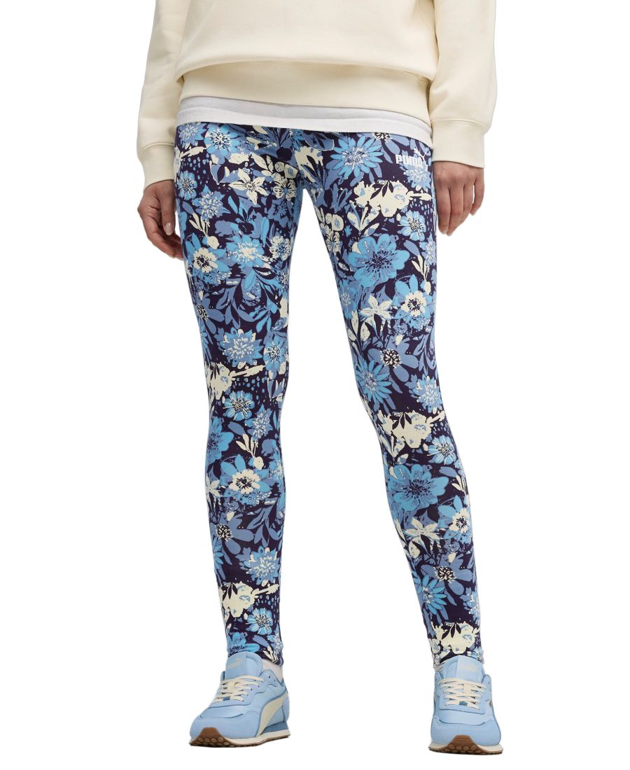 Женские леггинсы средней посадки с цветочным принтом Puma, Cool Blue
Женские леггинсы средней посадки с цветочным принтом Puma, Cool Blue