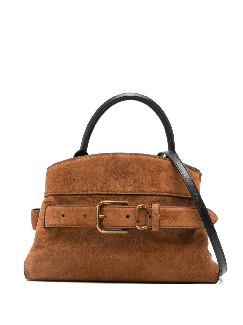 Сумка-тоут из кожи с пряжкой Marc Jacobs, коричневый
Сумка-тоут из кожи с пряжкой Marc Jacobs, коричневый