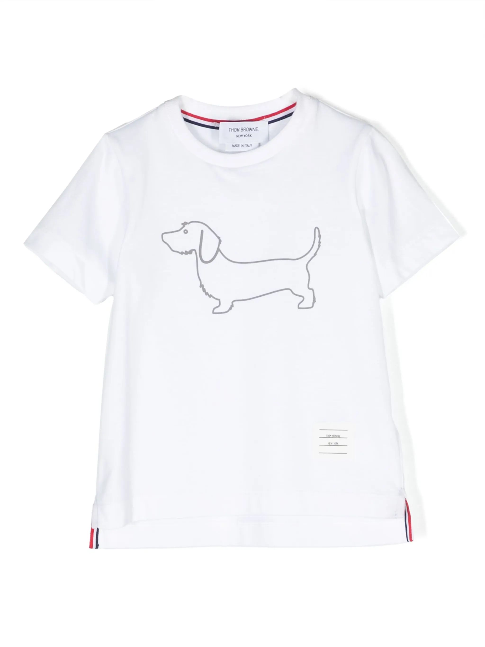 Футболка Hector с принтом Thom Browne Kids, белый
Футболка Hector с принтом Thom Browne Kids, белый