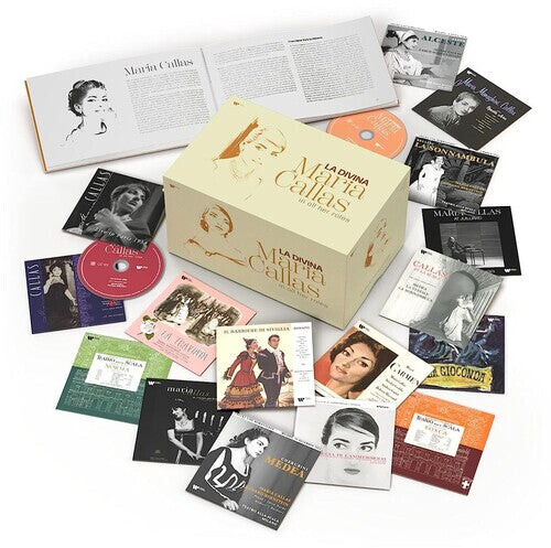 CD диск Callas, Maria: La Divina: Maria Callas In All Her Roles (BOX SET)
CD диск Callas, Maria: La Divina: Maria Callas In All Her Roles (BOX SET)