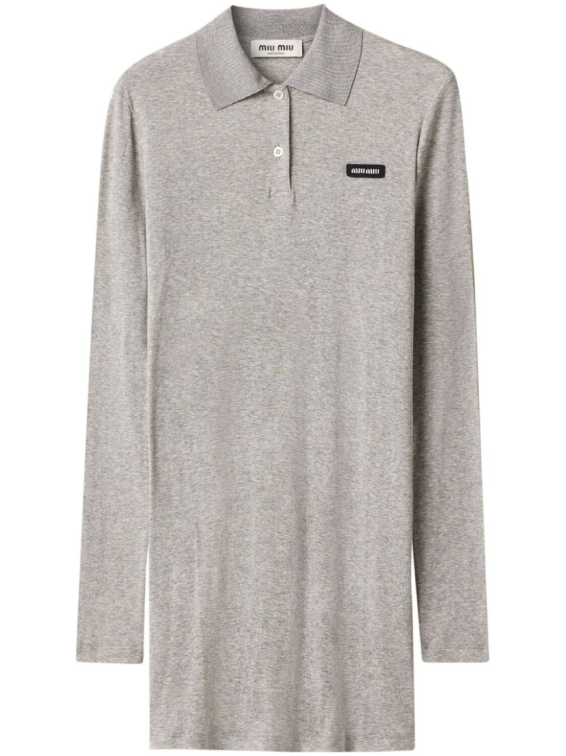 Miu Miu платье мини в рубчик, серый
Miu Miu платье мини в рубчик, серый