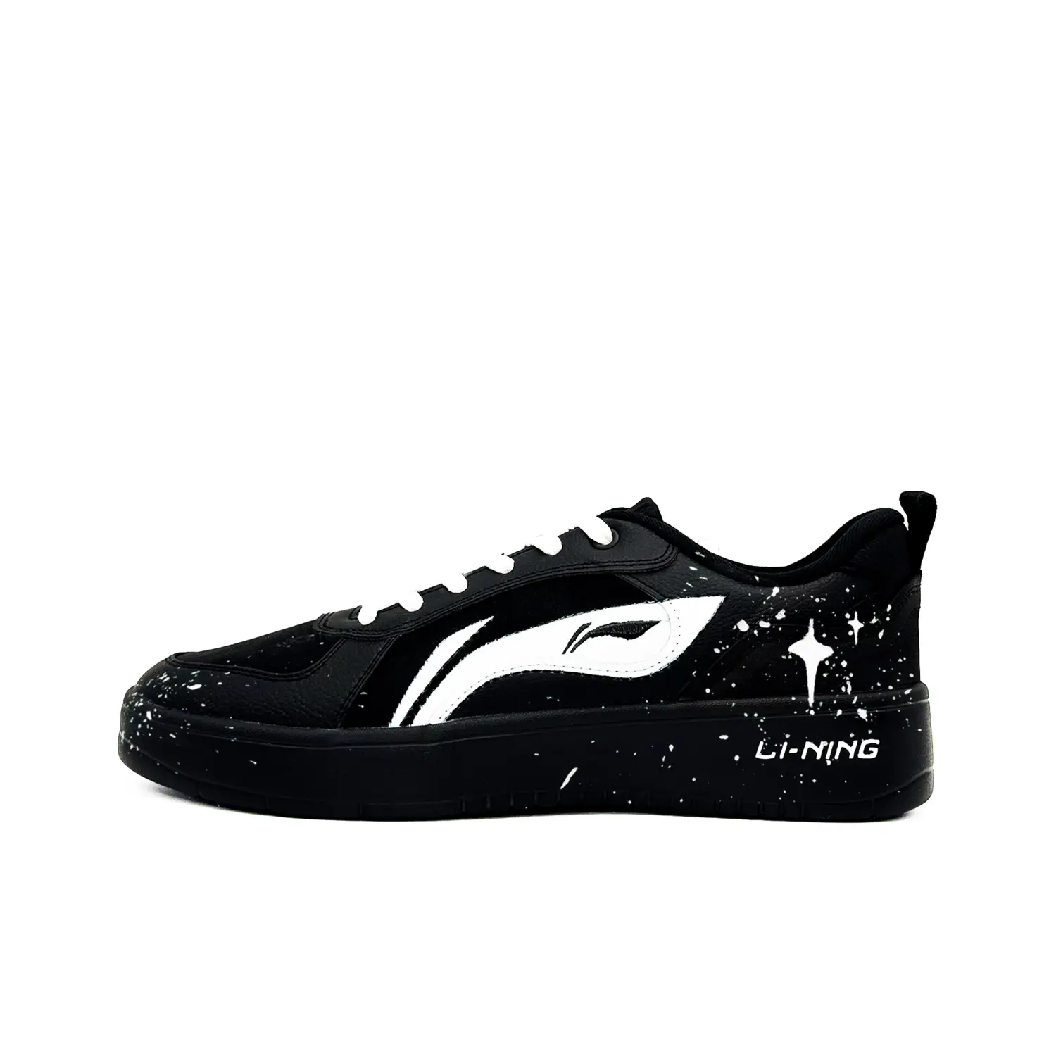 Кроссовки для скейтбординга Li-Ning Wheat Age FlashStar с эффектом увеличения роста, устойчивые к истиранию, дышащие и нескользящие, низкие, черный белый
Кроссовки для скейтбординга Li-Ning Wheat Age FlashStar с эффектом увеличения роста, устойчивые к истиранию, дышащие и нескользящие, низкие, черный белый