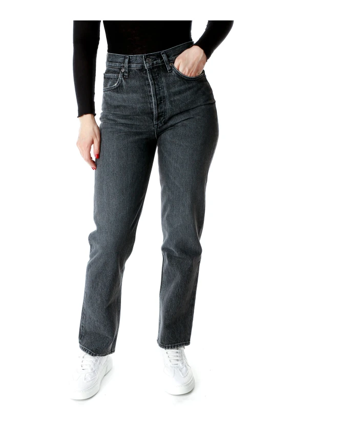 Джинсы прямого кроя с завышенной талией в стиле 90 х годов Agolde, серый
Джинсы прямого кроя с завышенной талией в стиле 90 х годов Agolde, серый