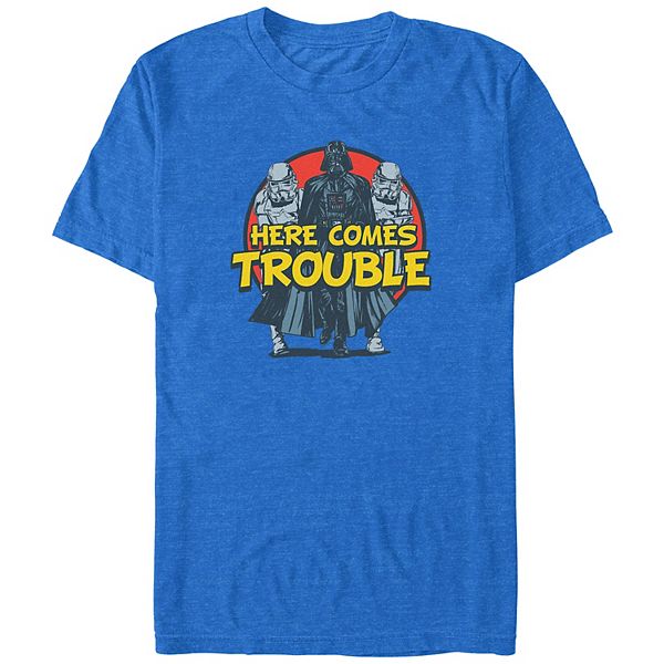 Футболка Big & Tall Star Wars Here Comes Trouble Licensed Character
Футболка Big & Tall Star Wars Here Comes Trouble Licensed Character