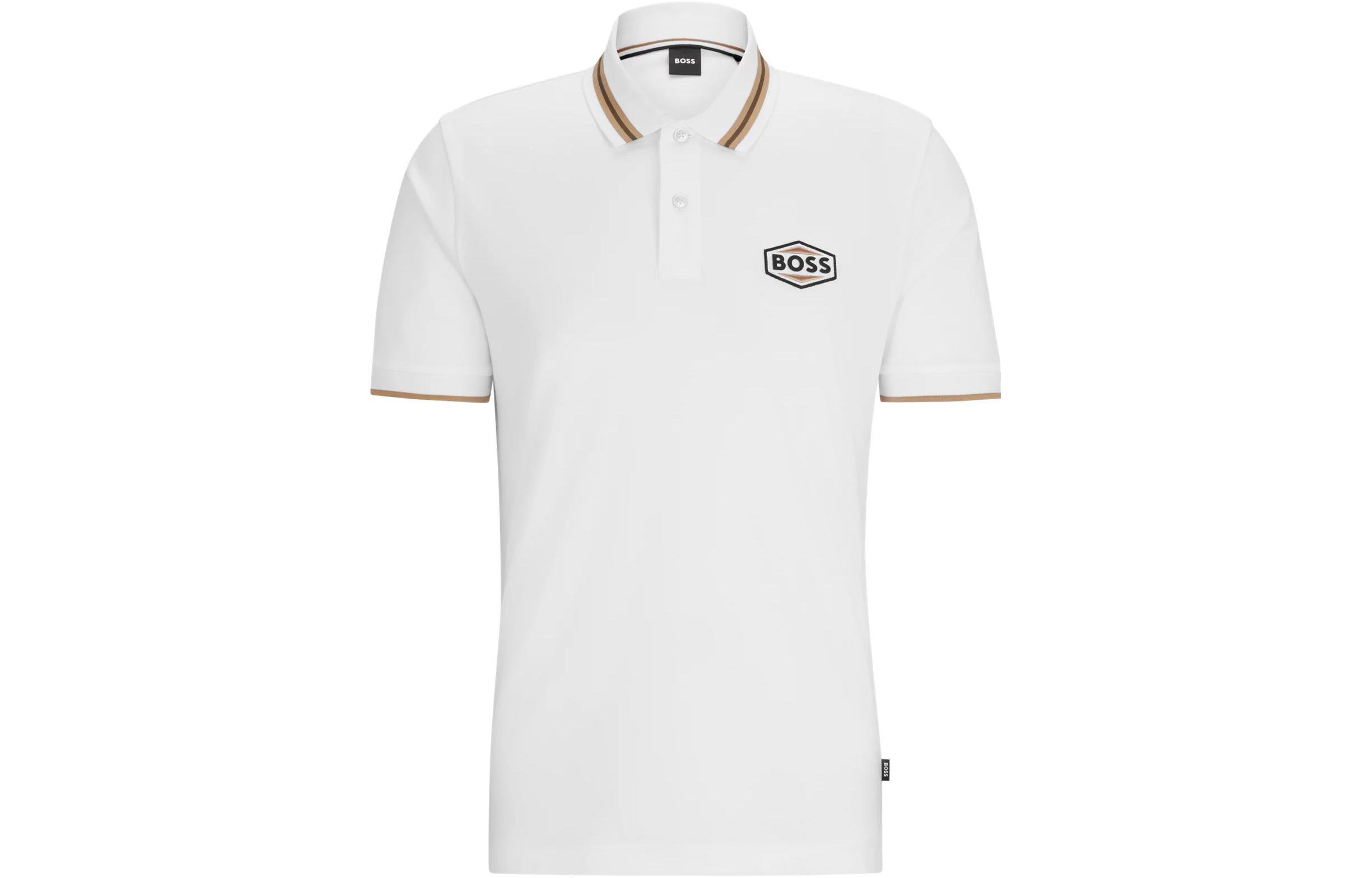 HUGO BOSS Белая поло для мужчин, Белый, HUGO BOSS Белая поло для мужчин
HUGO BOSS Белая поло для мужчин, Белый, HUGO BOSS Белая поло для мужчин