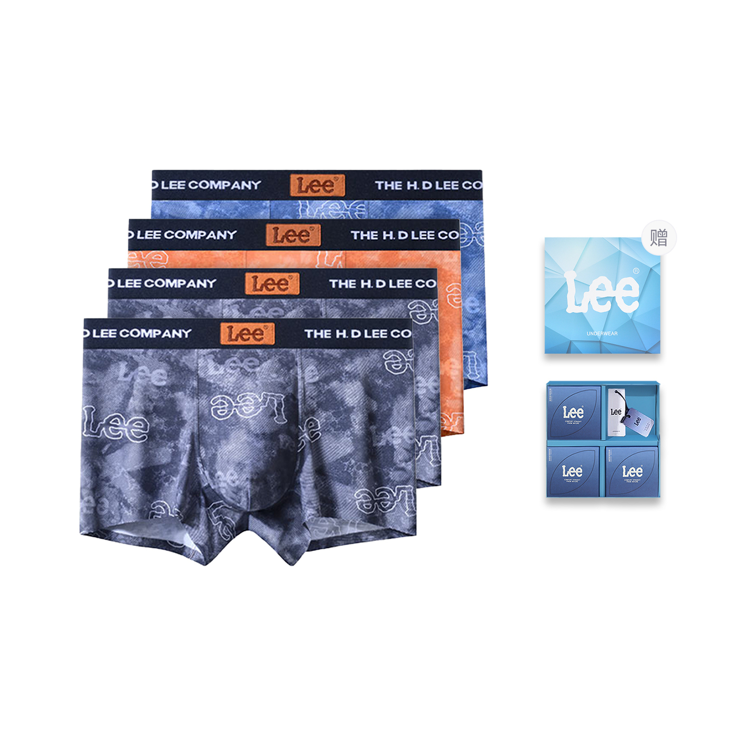 Lee Sunset 5.0 подарочный набор мужского белья 4 шт
Lee Sunset 5.0 подарочный набор мужского белья 4 шт