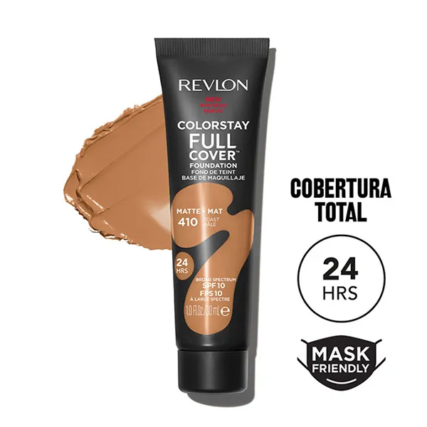 Матовая основа под макияж с полным покрытием Colorstay Full Cover Foundation Revlon, цвет toast
Матовая основа под макияж с полным покрытием Colorstay Full Cover Foundation Revlon, цвет toast