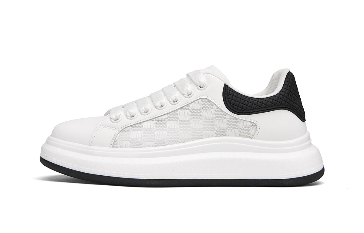 Низкие мужские кроссовки HLA, White Black 
Низкие мужские кроссовки HLA, White Black