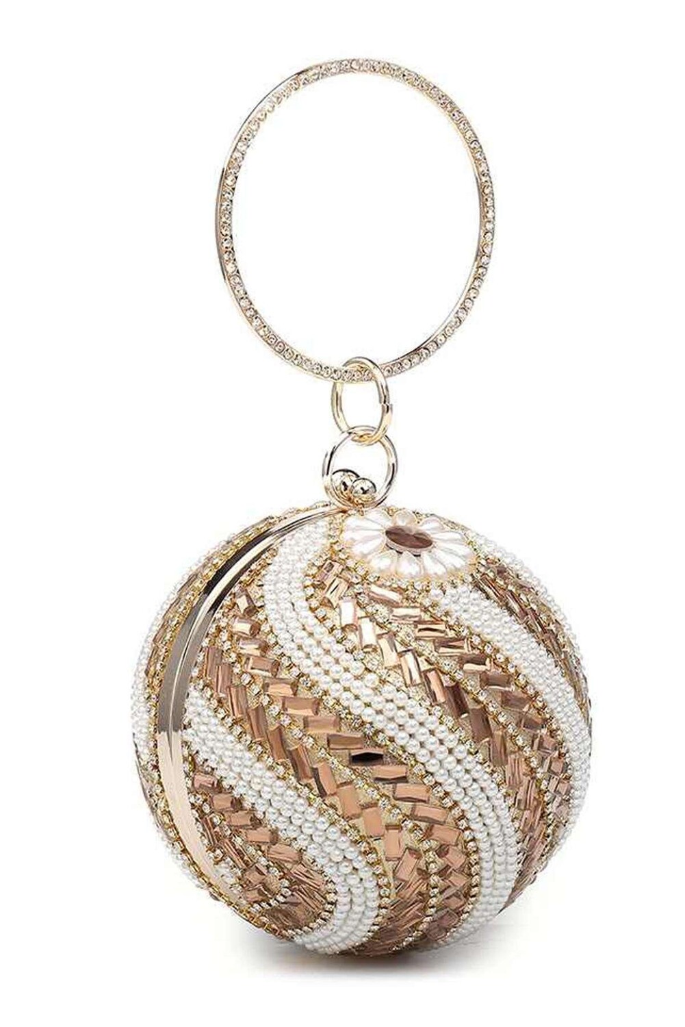 Клатч в форме шара со спиральными кристаллами Kitise, золото, Золотой, Клатч в форме шара со спиральными кристаллами Kitise, золото
Клатч в форме шара со спиральными кристаллами Kitise, золото, Золотой, Клатч в форме шара со спиральными кристаллами Kitise, золото
