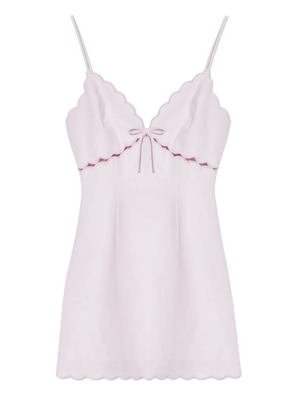 Мини-платье Sydow с фестончатой отделкой и завязкой спереди LoveShackFancy, розовый
Мини-платье Sydow с фестончатой отделкой и завязкой спереди LoveShackFancy, розовый