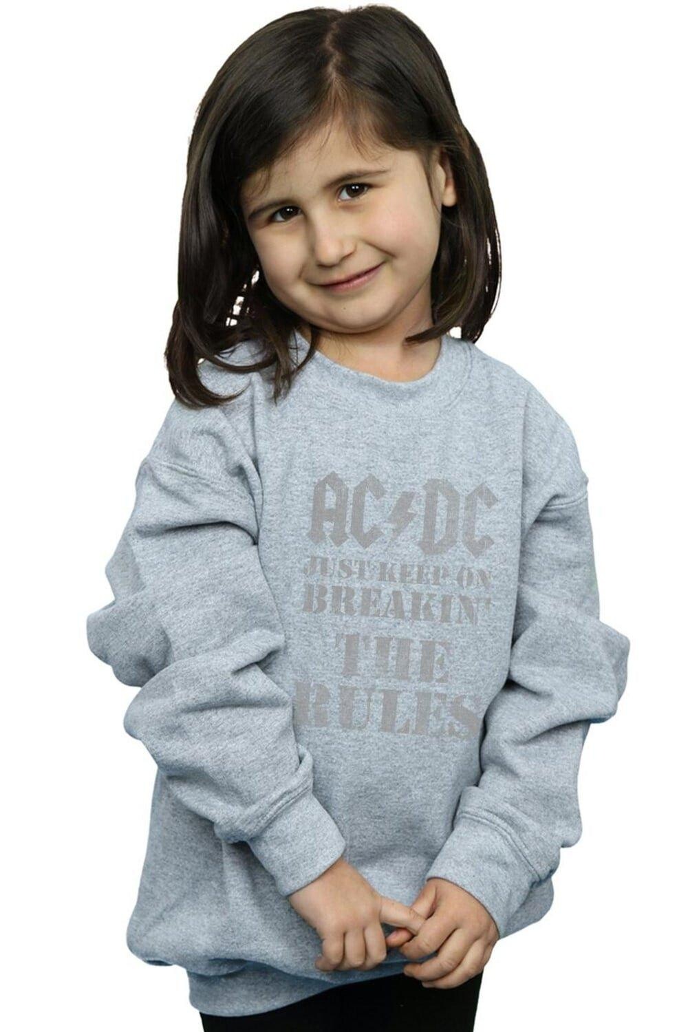 Толстовка «Просто продолжай нарушать правила» AC/DC, серый
Толстовка «Просто продолжай нарушать правила» AC/DC, серый