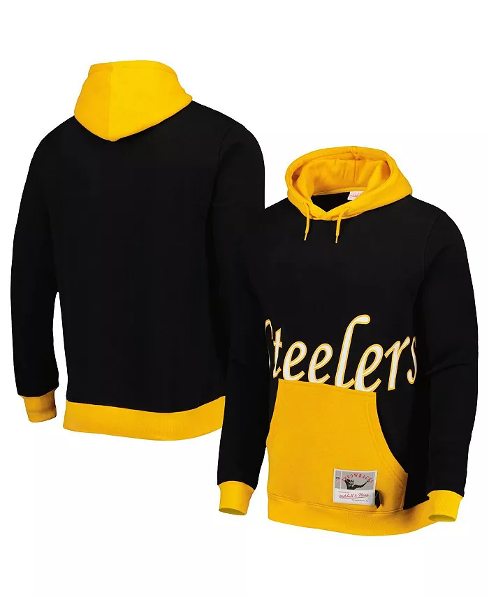 Мужская черная толстовка с капюшоном Pittsburgh Steelers Big Face 5.0 Mitchell & Ness
Мужская черная толстовка с капюшоном Pittsburgh Steelers Big Face 5.0 Mitchell & Ness