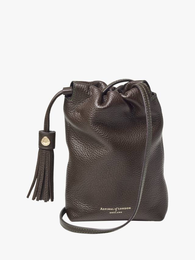 Кожаная сумка-кроссбоди Hudson с кулиской Aspinal of London, Dark Brown
Кожаная сумка-кроссбоди Hudson с кулиской Aspinal of London, Dark Brown