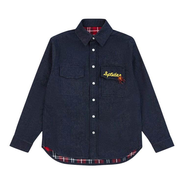 Рубашка Sp5der Atlanta Downs Shirt, Indigo
Рубашка Sp5der Atlanta Downs Shirt, Indigo