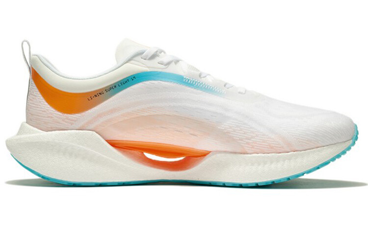 Кроссовки для бега Super Light 19, мужские, низкие, стандартные, белые/флуоресцентные, сладкие, оранжевые Lining
Кроссовки для бега Super Light 19, мужские, низкие, стандартные, белые/флуоресцентные, сладкие, оранжевые Lining