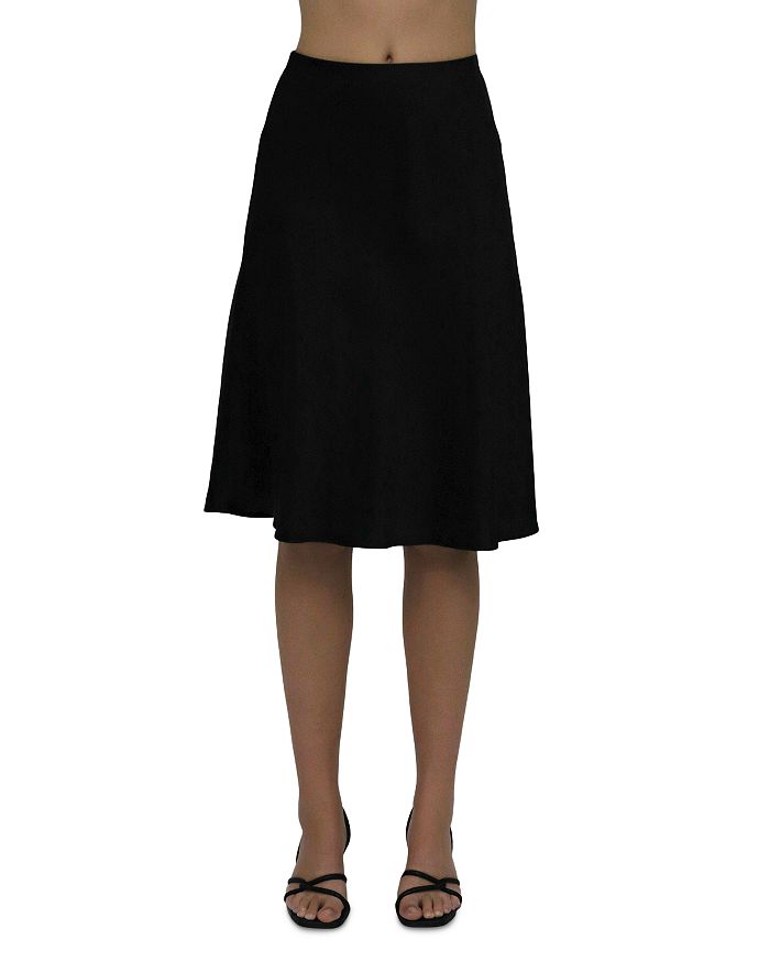 Шелковая юбка клёш Rosetta Getty, черный
Шелковая юбка клёш Rosetta Getty, черный