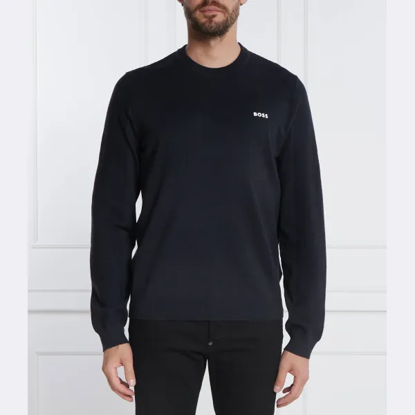 Свитер обычного кроя Momentum-x_cn с добавлением шерсти Boss, синий
Свитер обычного кроя Momentum-x_cn с добавлением шерсти Boss, синий