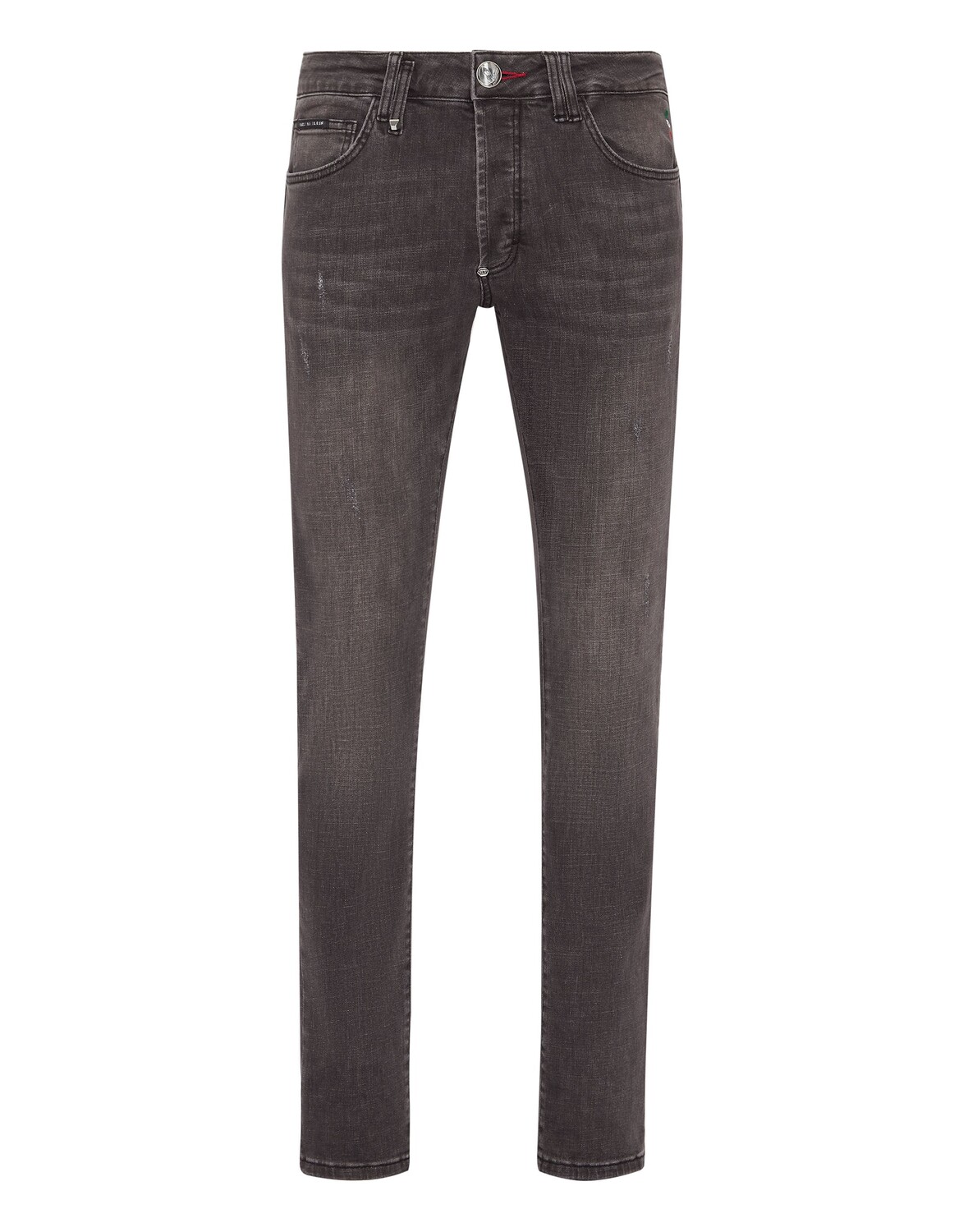 Джинсовые брюки супер прямого кроя базовые Philipp Plein, цвет Storm Grey
Джинсовые брюки супер прямого кроя базовые Philipp Plein, цвет Storm Grey