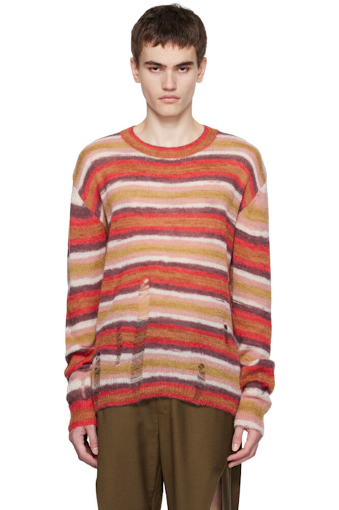 Разноцветный полосатый свитер lesugiatelier
Разноцветный полосатый свитер lesugiatelier