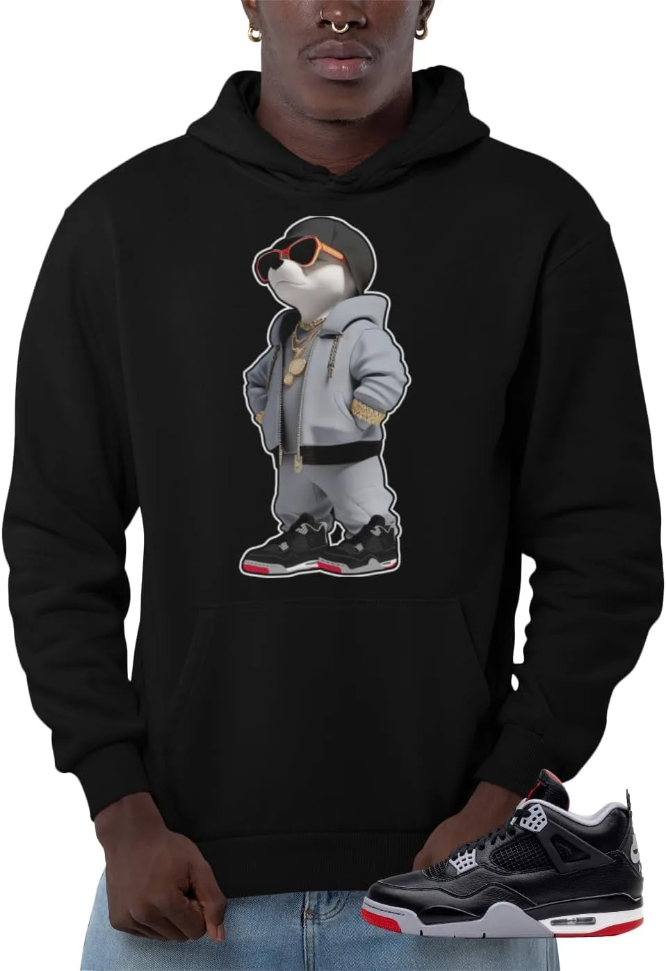 Толстовка в стиле Jordan 4 Bred Reimagined House Of Tees
Толстовка в стиле Jordan 4 Bred Reimagined House Of Tees