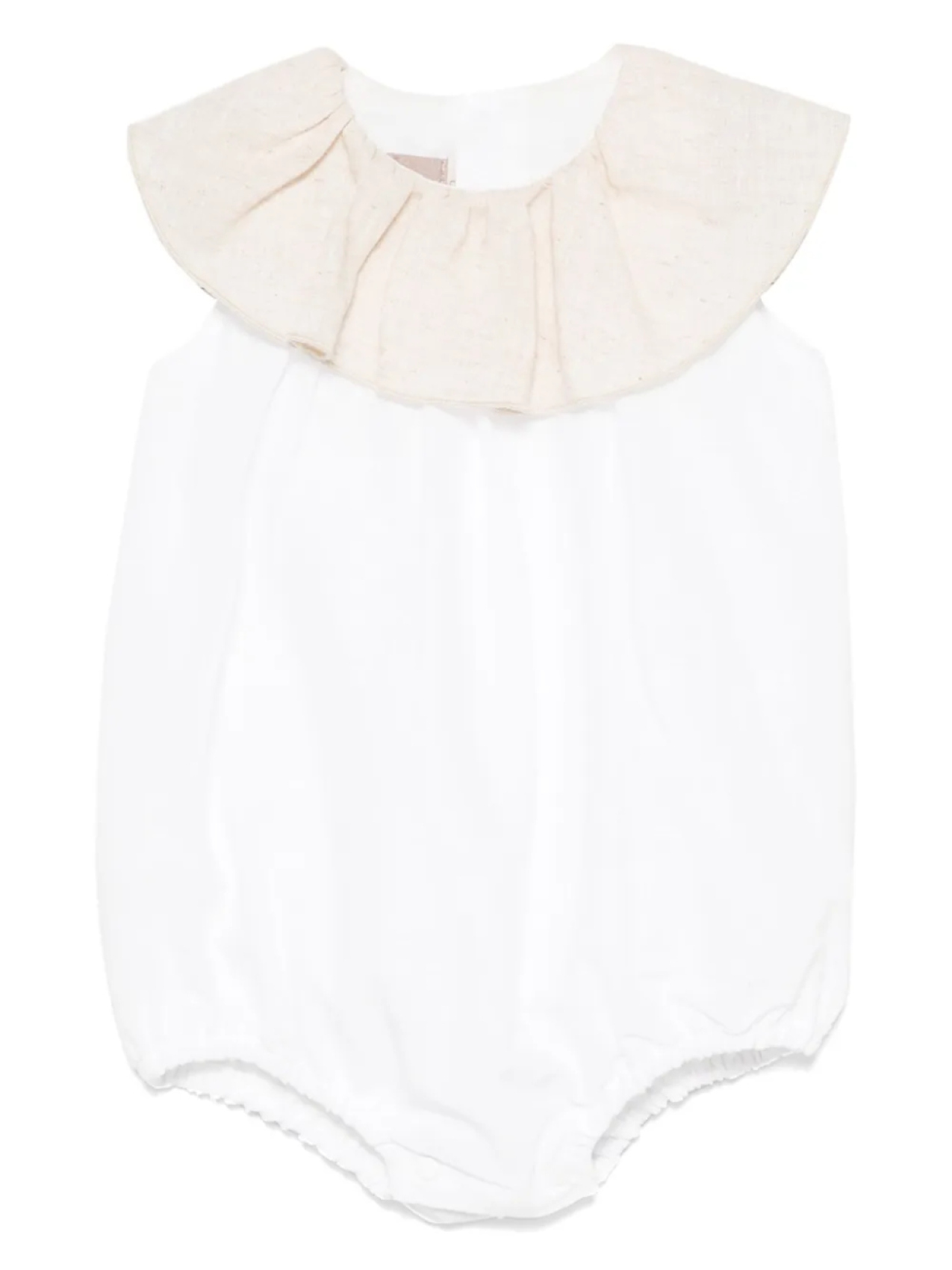 Комбинезон с оборками La Stupenderia, белый
Комбинезон с оборками La Stupenderia, белый