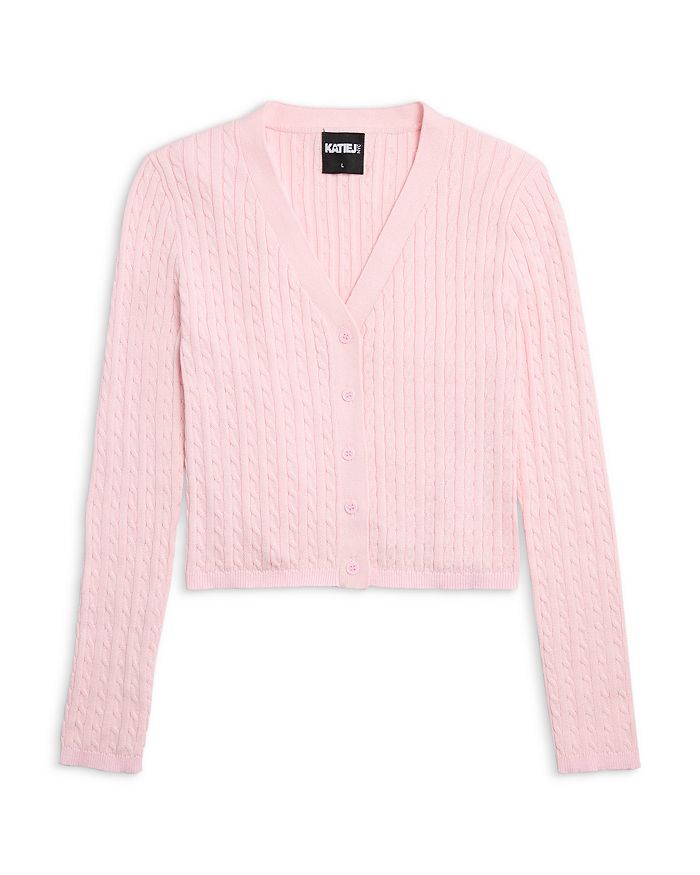 Детский кардиган с V-образным вырезом Rory для девочек - старший размер KatieJnyc, розовый
Детский кардиган с V-образным вырезом Rory для девочек - старший размер KatieJnyc, розовый