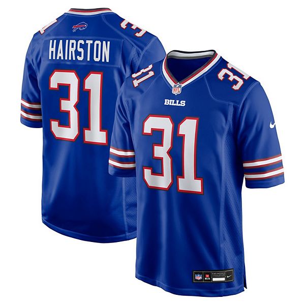 Мужская игровая футболка Maxwell Hairston Royal Buffalo Bills 2025 NFL Draft First Round Pick Nike
Мужская игровая футболка Maxwell Hairston Royal Buffalo Bills 2025 NFL Draft First Round Pick Nike