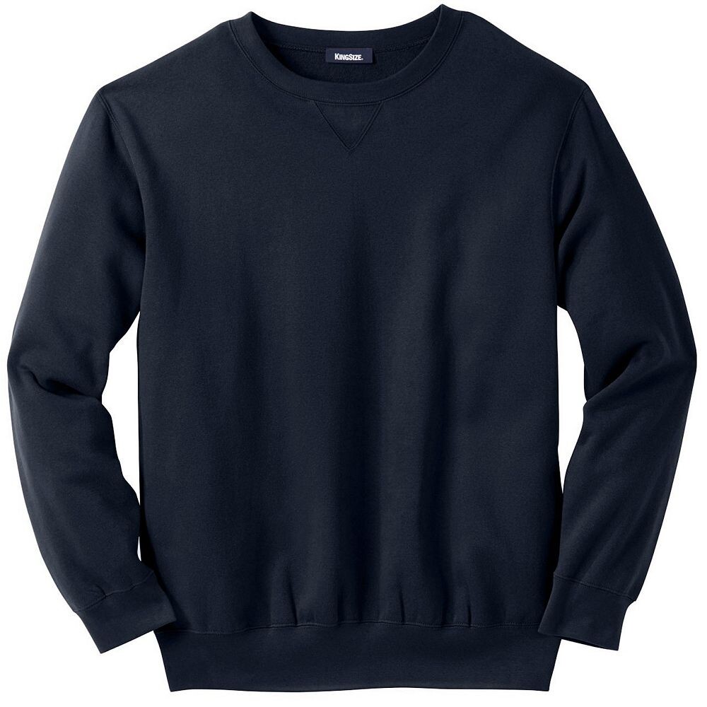 Мужской большой и высокий флисовый свитшот с круглым вырезом Kingsize KingSize, черный
Мужской большой и высокий флисовый свитшот с круглым вырезом Kingsize KingSize, черный