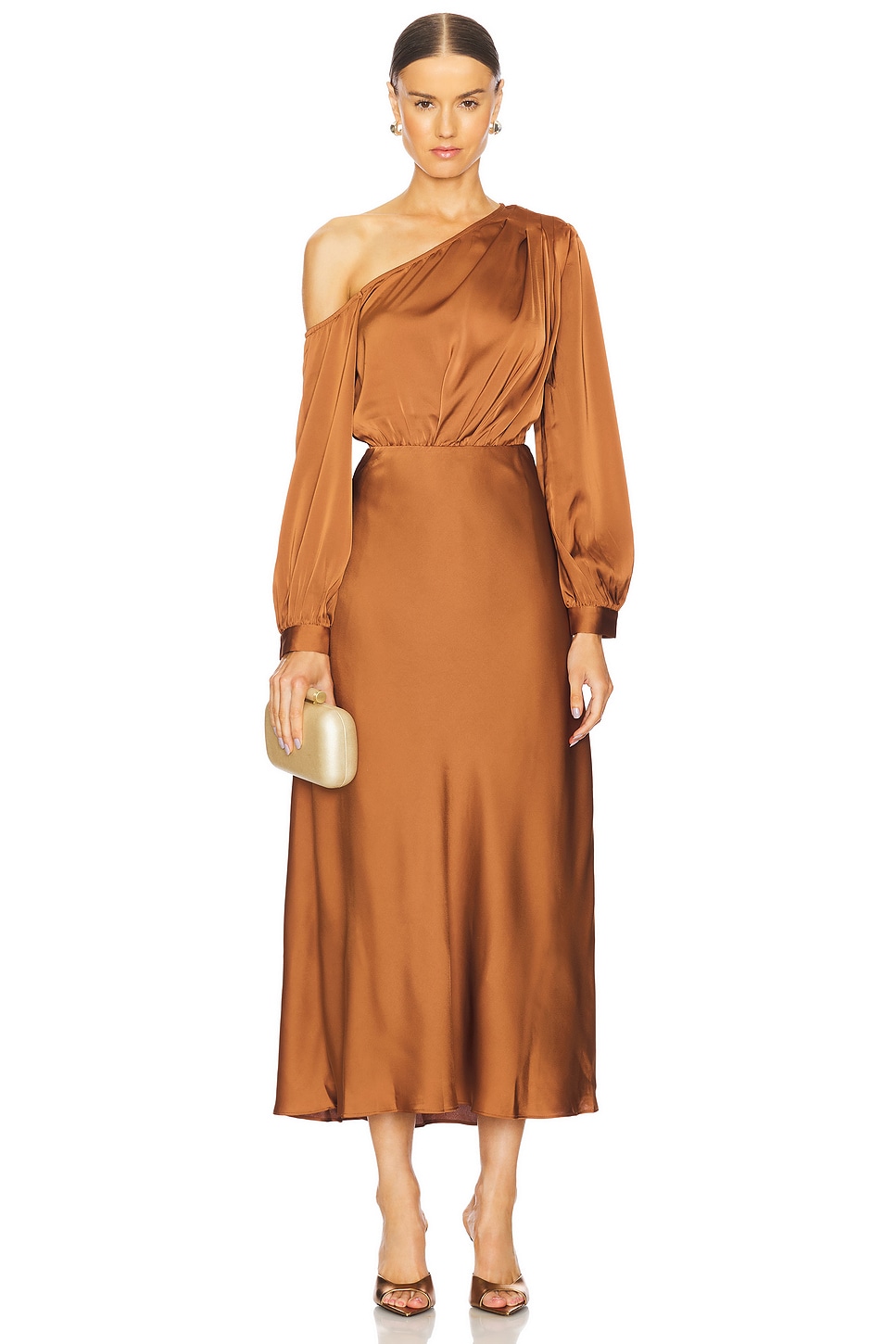 Платье элвуд Astr The Label, коричневый
Платье элвуд Astr The Label, коричневый