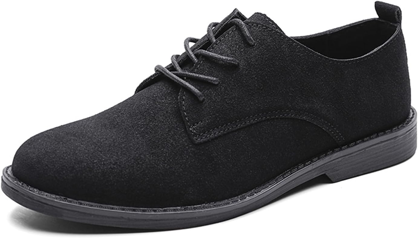 Мужские классические деловые туфли-оксфорды NELSBREX из замши с низким каблуком, ретро с заостренным носком, с удобной подкладкой, противоскользящие, на шнуровке, черный
Мужские классические деловые туфли-оксфорды NELSBREX из замши с низким каблуком, ретро с заостренным носком, с удобной подкладкой, противоскользящие, на шнуровке, черный