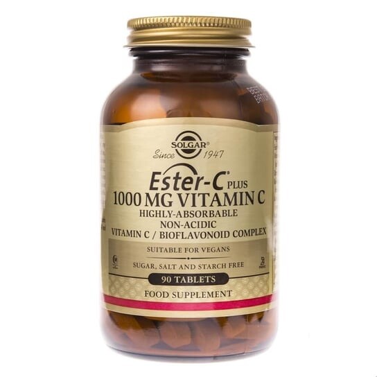 Solgar, Эстер С Плюс, 1000 мг, 90 таблеток
Solgar, Эстер С Плюс, 1000 мг, 90 таблеток