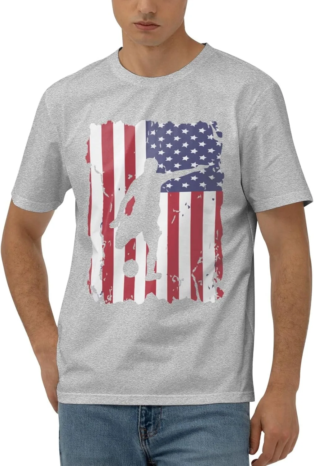 Футболка мужская с принтом, короткий рукав, черная JYEXSEIZ
Футболка мужская с принтом, короткий рукав, черная JYEXSEIZ