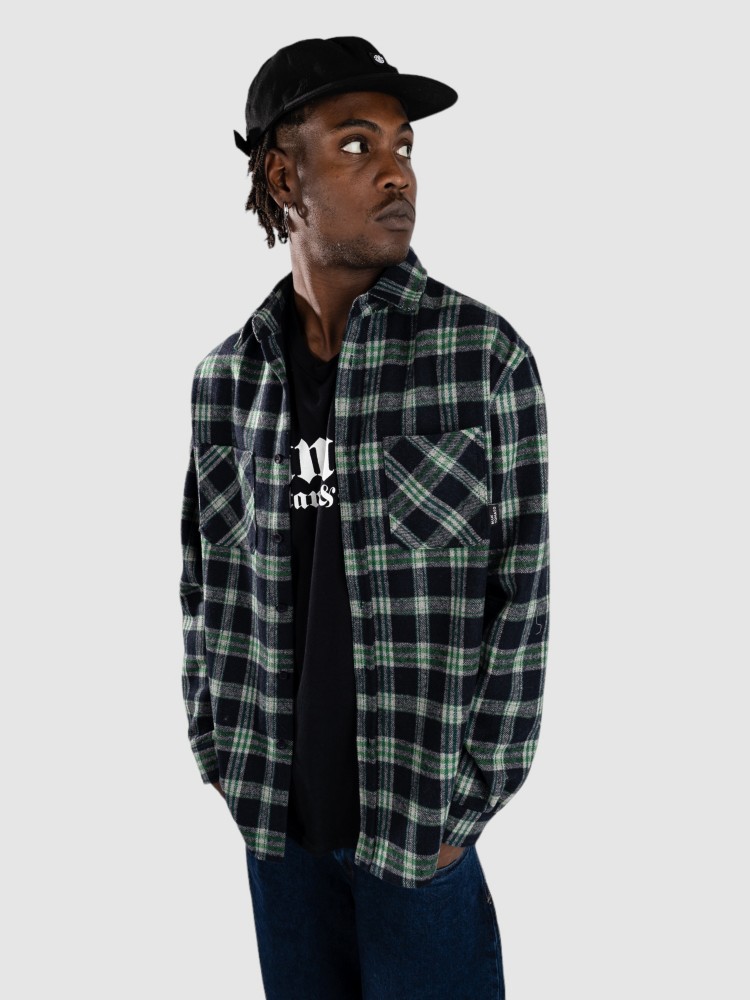 Рубашка Blue Tomato Flannel Over Hemd, dark navy/green
Рубашка Blue Tomato Flannel Over Hemd, dark navy/green