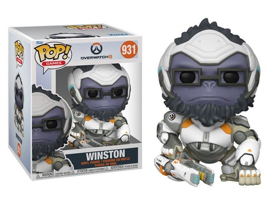 Funko POP!, коллекционная фигурка, Super: Overwatch, Уинстон
Funko POP!, коллекционная фигурка, Super: Overwatch, Уинстон