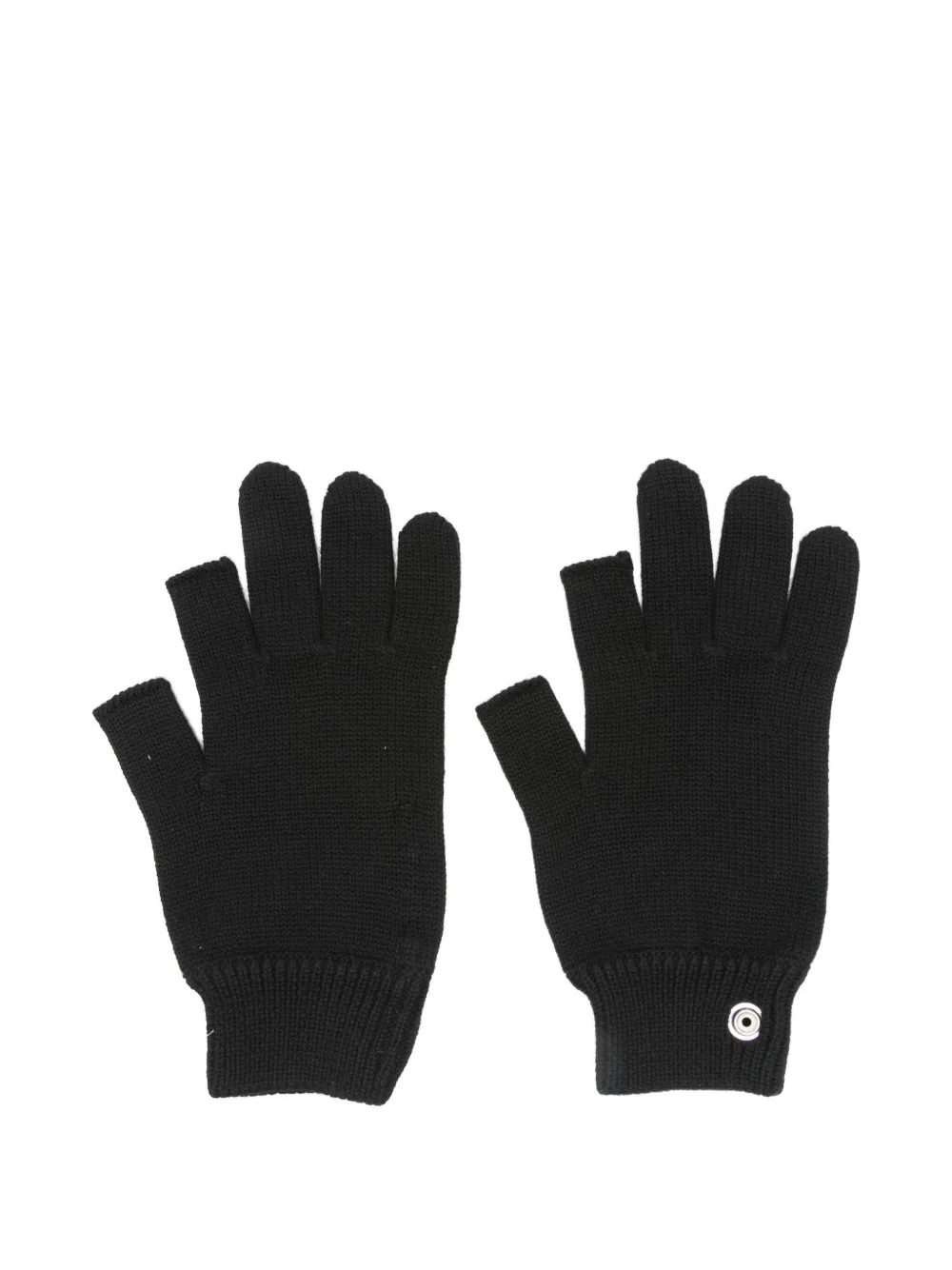 Перчатки на пуговицах Rick Owens, черный
Перчатки на пуговицах Rick Owens, черный