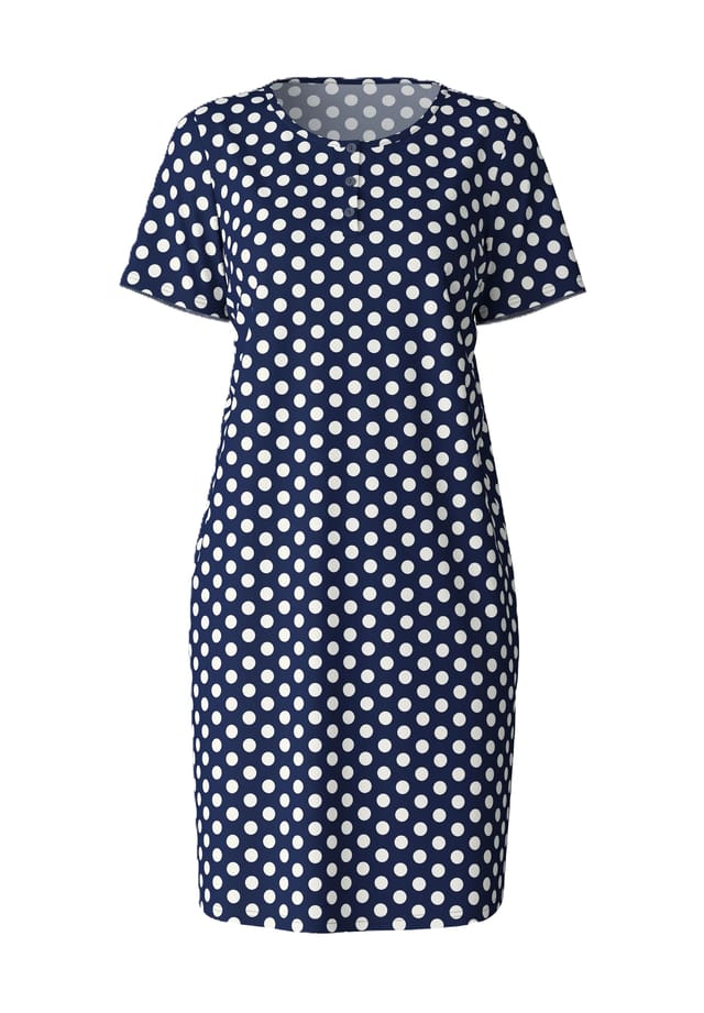 Ночная рубашка Shell nights из одинарного джерси с вырезом хенли Calida, синий
Ночная рубашка Shell nights из одинарного джерси с вырезом хенли Calida, синий