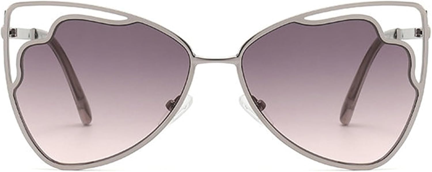 Элитные металлические солнцезащитные очки «кошачий глаз» от Helena для женщин и мужчин, модные, большие, в стиле панк, солнцезащитные очки для активного отдыха, защита от УФ-излучения UV400, C3
Элитные металлические солнцезащитные очки «кошачий глаз» от Helena для женщин и мужчин, модные, большие, в стиле панк, солнцезащитные очки для активного отдыха, защита от УФ-излучения UV400, C3